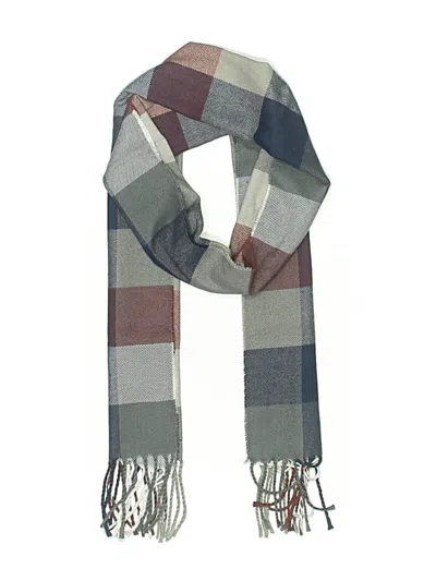 Pre-owned Assorted Brands Scarf In Blue