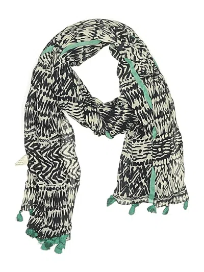 Pre-owned Assorted Brands Scarf In Blue