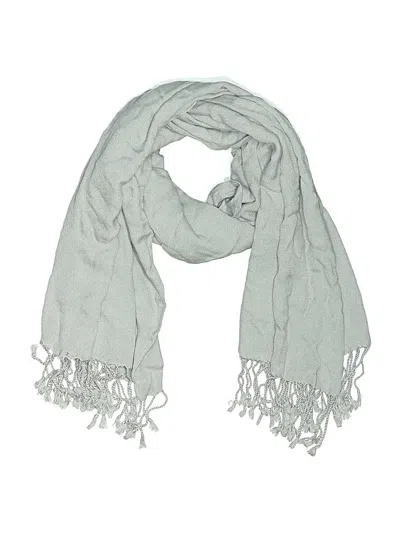 Pre-owned Assorted Brands Scarf In Blue