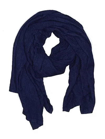 Pre-owned Assorted Brands Scarf In Blue