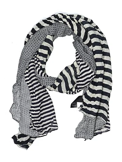 Pre-owned Assorted Brands Scarf In Blue