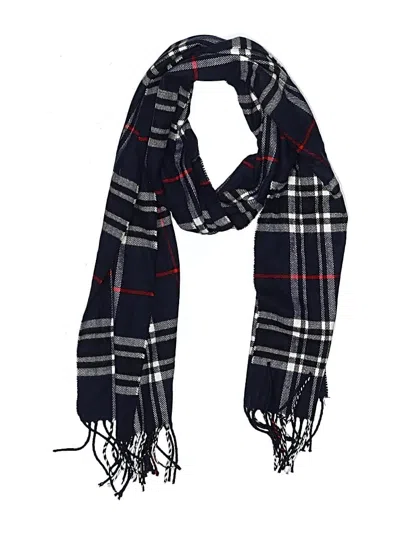 Pre-owned Assorted Brands Scarf In Blue