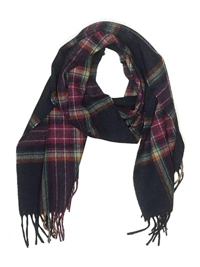 Pre-owned Assorted Brands Scarf In Blue