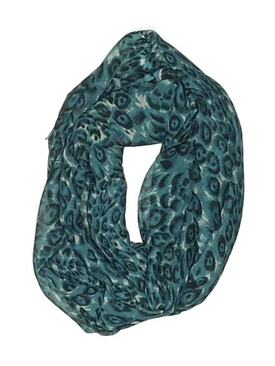 Pre-owned Assorted Brands Scarf In Blue