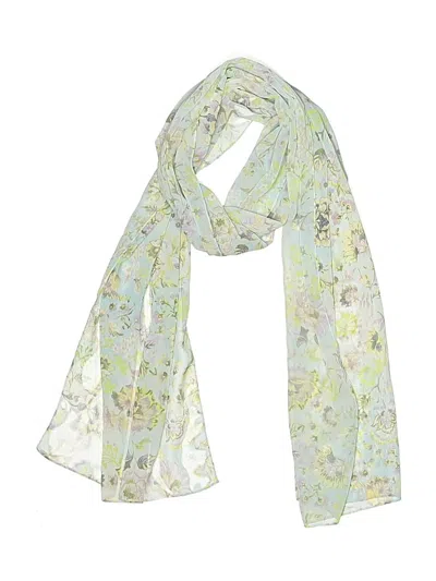 Pre-owned Assorted Brands Scarf In Blue