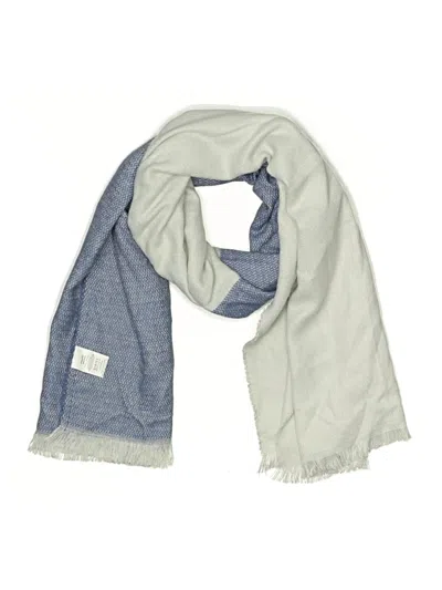 Pre-owned Assorted Brands Scarf In Blue