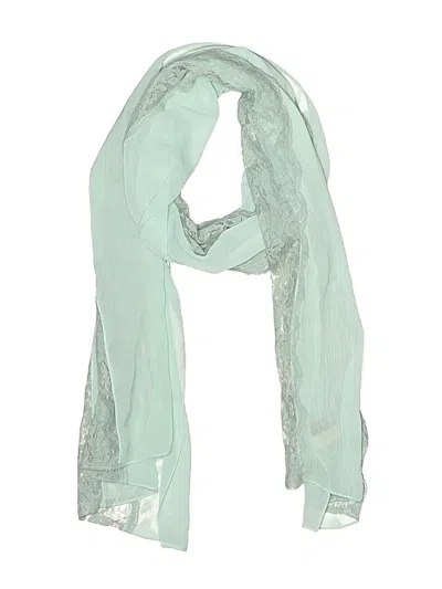 Pre-owned Assorted Brands Scarf In Blue