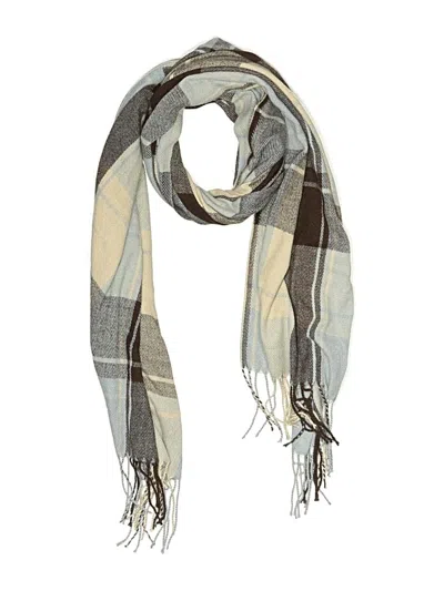 Pre-owned Assorted Brands Scarf In Blue