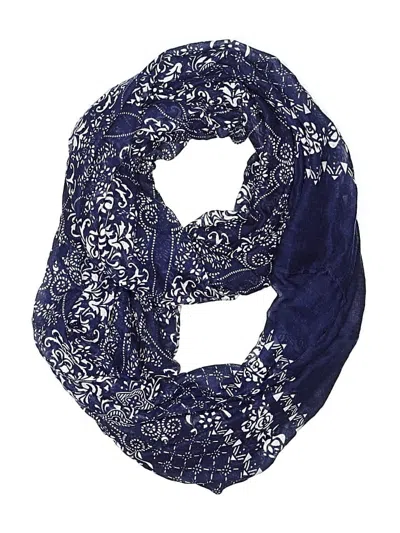 Pre-owned Assorted Brands Scarf In Blue