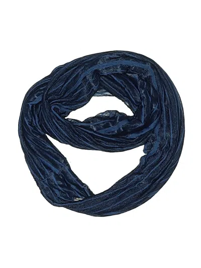 Pre-owned Assorted Brands Scarf In Blue