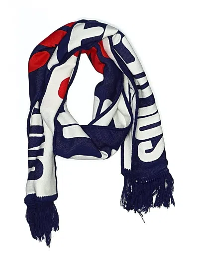 Pre-owned Assorted Brands Scarf In Blue