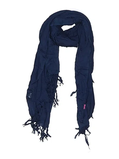 Pre-owned Assorted Brands Scarf In Blue