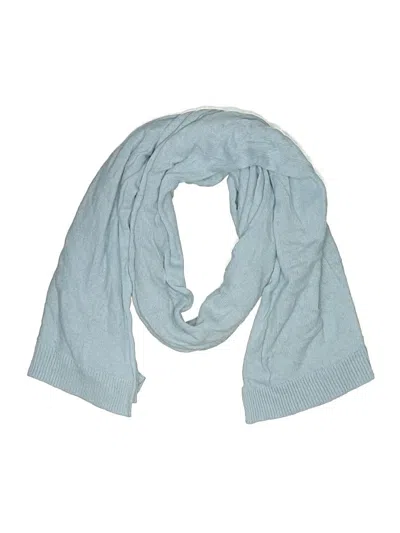 Pre-owned Assorted Brands Scarf In Blue