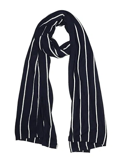 Pre-owned Assorted Brands Scarf In Blue