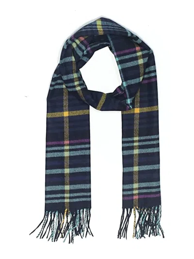 Pre-owned Assorted Brands Scarf In Blue