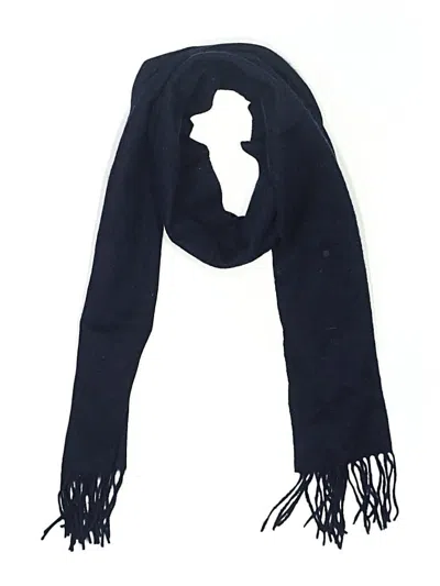 Pre-owned Assorted Brands Scarf In Blue