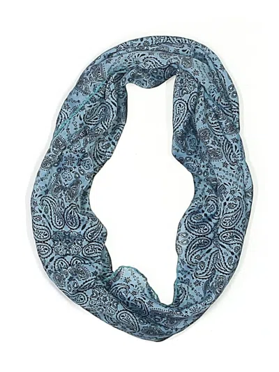 Pre-owned Assorted Brands Scarf In Blue