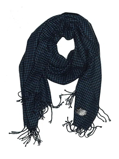 Pre-owned Assorted Brands Scarf In Blue