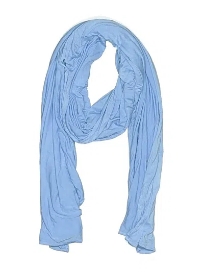 Pre-owned Assorted Brands Scarf In Blue