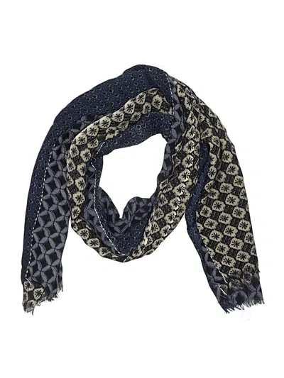 Pre-owned Assorted Brands Scarf In Blue