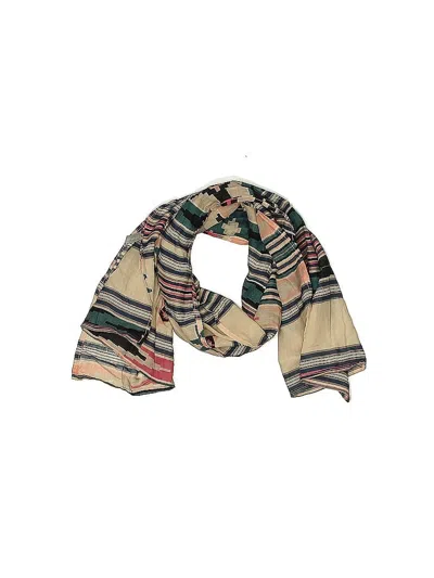 Pre-owned Assorted Brands Scarf In Brown