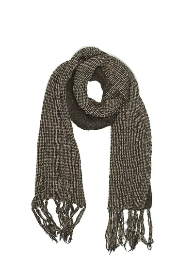 Pre-owned Assorted Brands Scarf In Brown