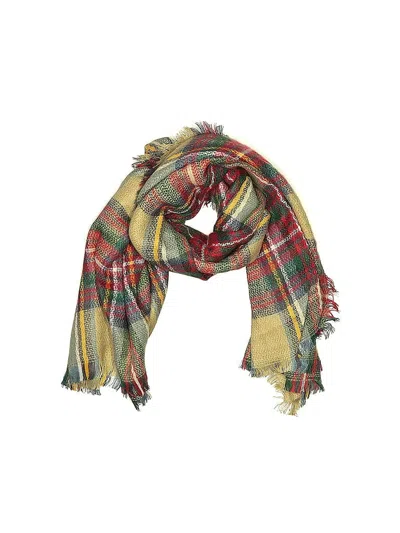 Pre-owned Assorted Brands Scarf In Brown