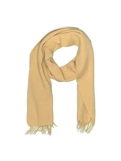 Pre-owned Assorted Brands Scarf In Brown