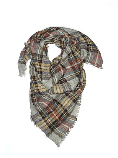 Pre-owned Assorted Brands Scarf In Brown