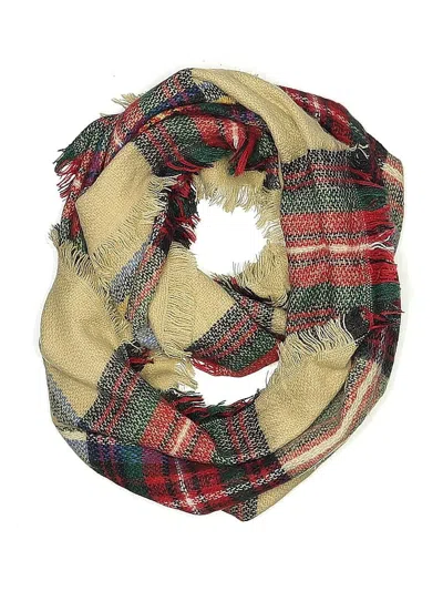 Pre-owned Assorted Brands Scarf In Brown