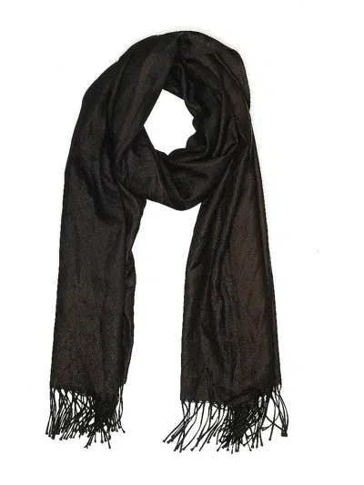 Pre-owned Assorted Brands Scarf In Brown