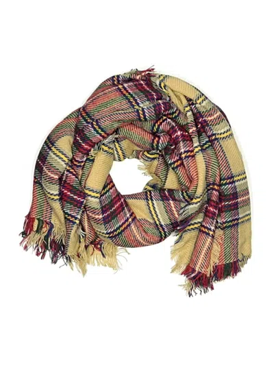 Pre-owned Assorted Brands Scarf In Brown