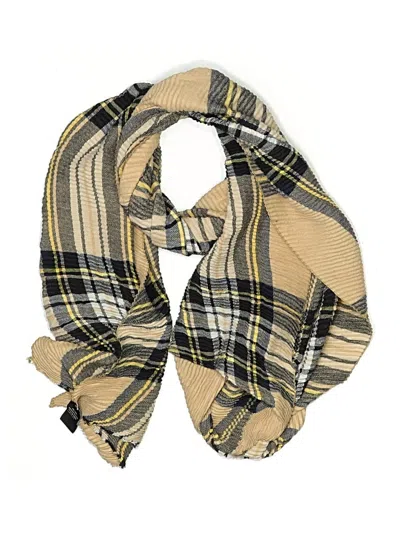 Pre-owned Assorted Brands Scarf In Brown