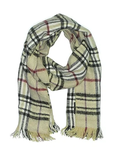 Pre-owned Assorted Brands Scarf In Brown