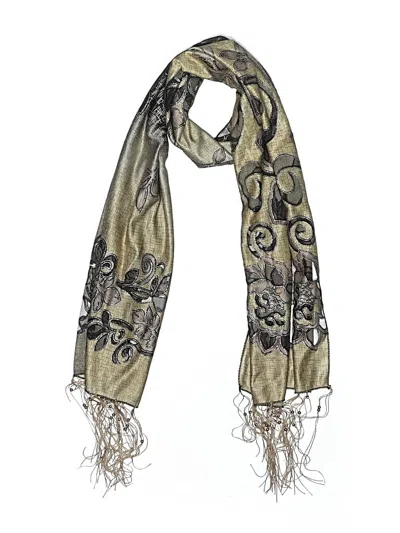 Pre-owned Assorted Brands Scarf In Brown