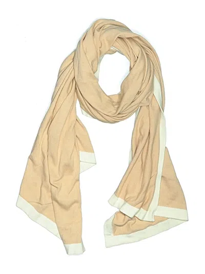 Pre-owned Assorted Brands Scarf In Brown