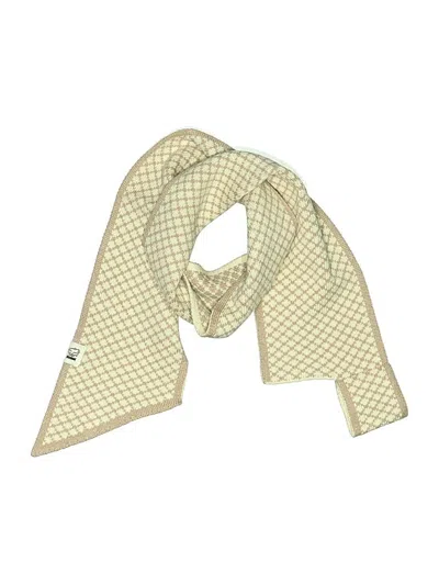 Pre-owned Assorted Brands Scarf In Brown