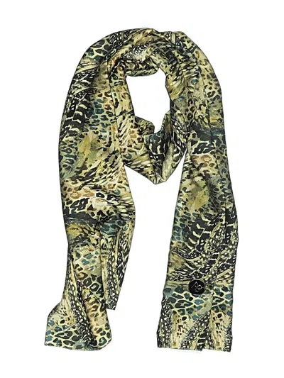 Pre-owned Assorted Brands Scarf In Brown