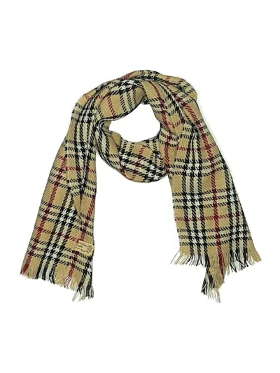 Pre-owned Assorted Brands Scarf In Brown