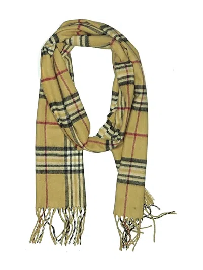 Pre-owned Assorted Brands Scarf In Brown
