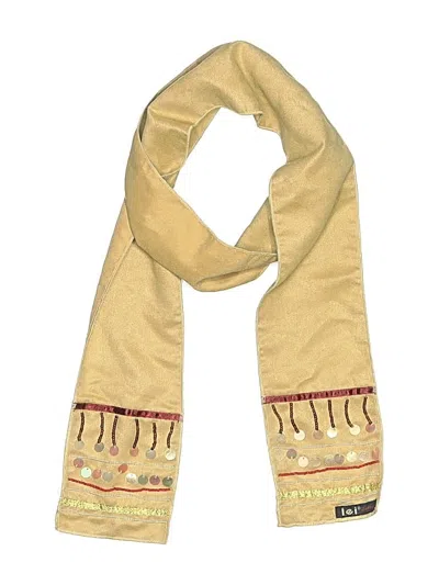 Pre-owned Assorted Brands Scarf In Brown