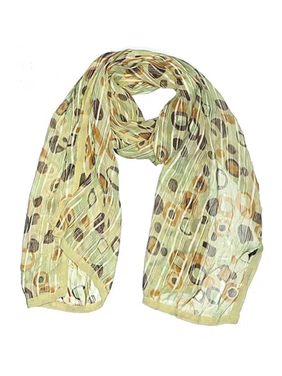 Pre-owned Assorted Brands Scarf In Brown