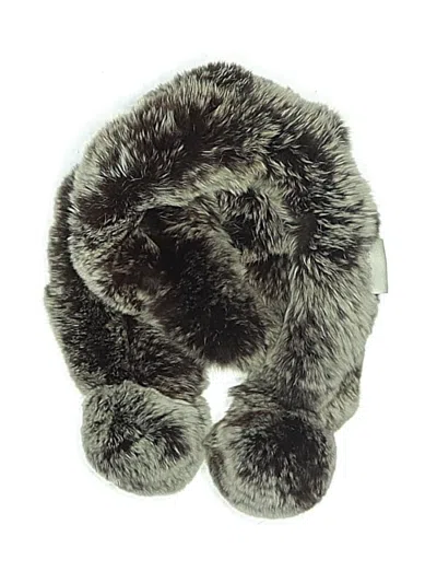 Pre-owned Assorted Brands Scarf In Brown