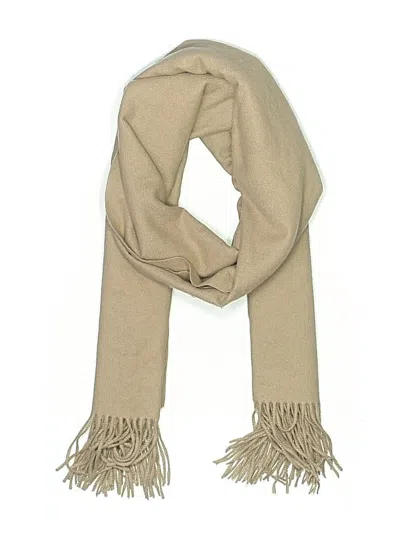 Pre-owned Assorted Brands Scarf In Brown