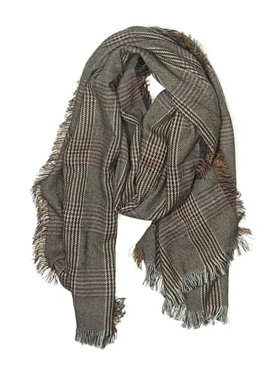 Pre-owned Assorted Brands Scarf In Brown