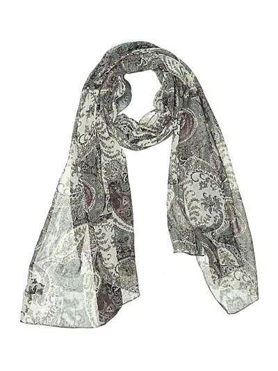Pre-owned Assorted Brands Scarf In Brown