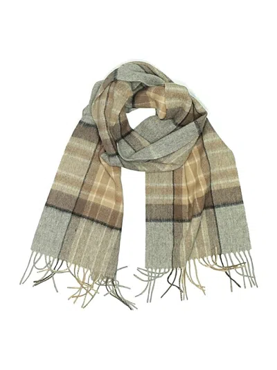 Pre-owned Assorted Brands Scarf In Brown