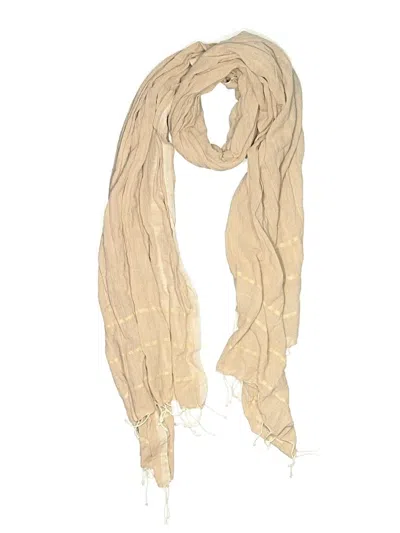 Pre-owned Assorted Brands Scarf In Brown