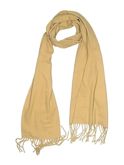 Pre-owned Assorted Brands Scarf In Brown