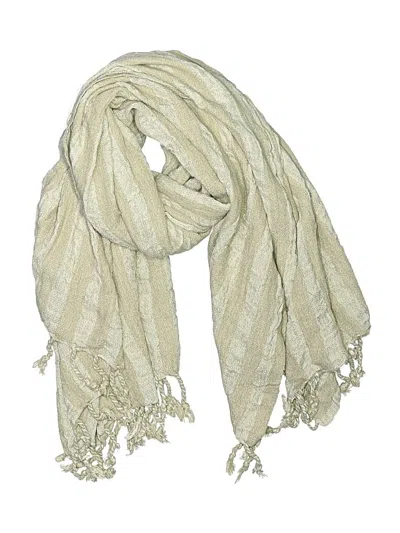 Pre-owned Assorted Brands Scarf In Brown